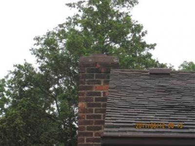 missing chimney cap